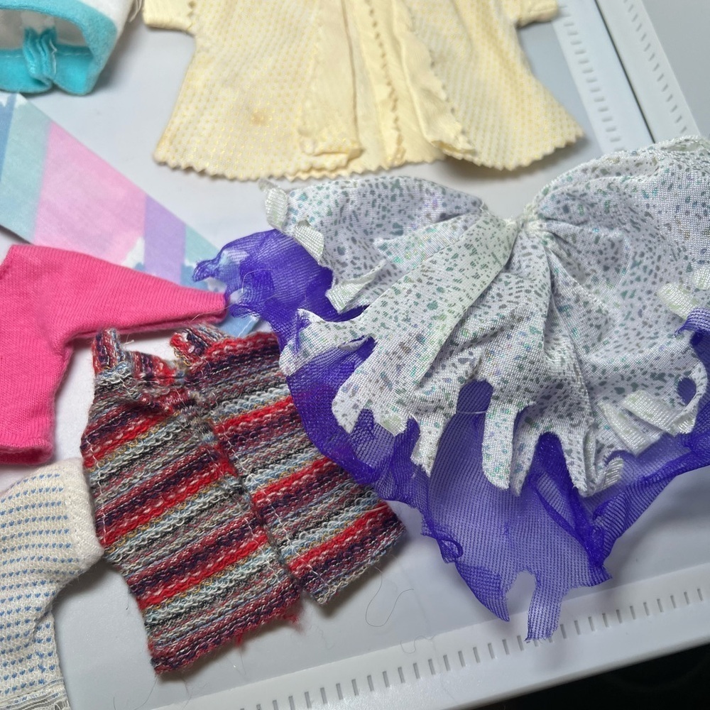 Vintage Mattel Barbie Clothing Doll Mix Lot Troll Pants Pilot Jacket - Picture 8 of 10